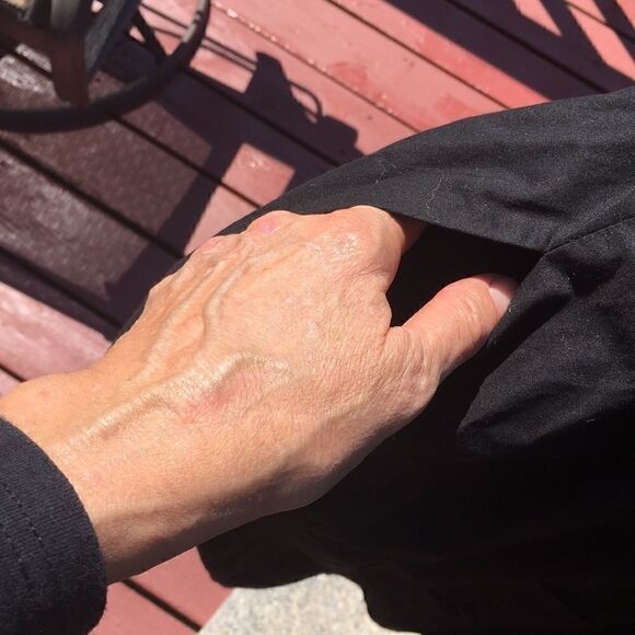 Rebecca Taylor La Vie Dress cap sleeve scoop back midi black pockets Stretch M - Picture 7 of 11